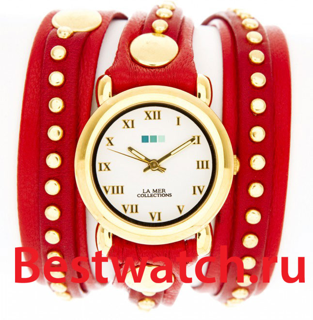 Часы La Mer С клепками LMSW3005X